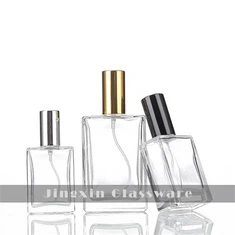 Prilagođena kvadratna staklena bočica parfema